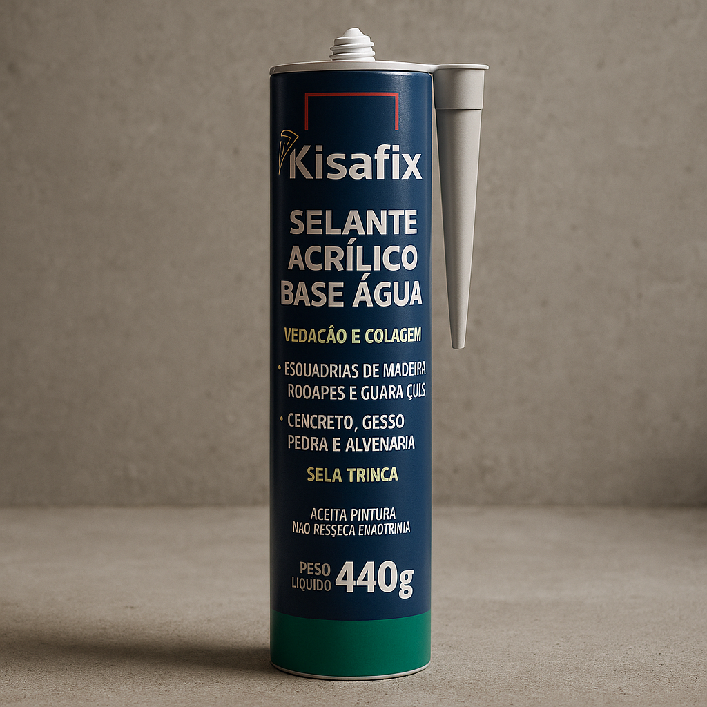 Selante acrílico 440g Kisafix