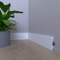 Rodapé Basic 15x100mm Liso Branco